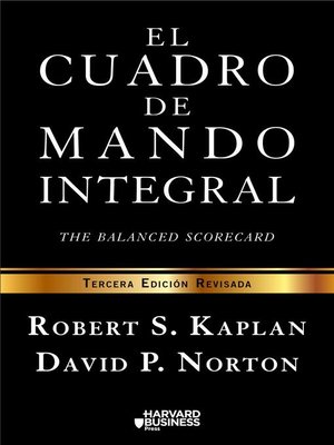 cover image of El cuadro de mando integral
